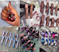 Freestyle Custom Press On Nail Set