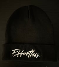 Image 1 of Black Beanie