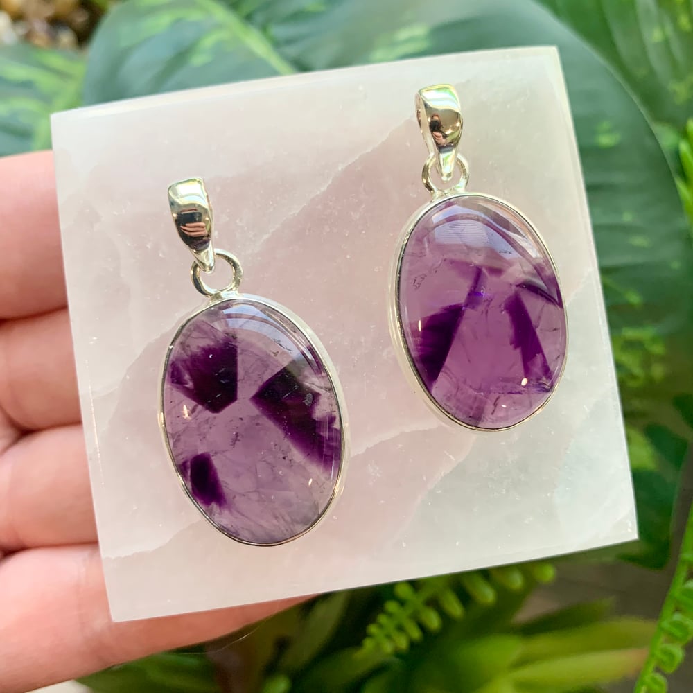Atomic Amethyst Pendant