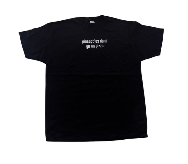 Image of No Pineapples Black Tee