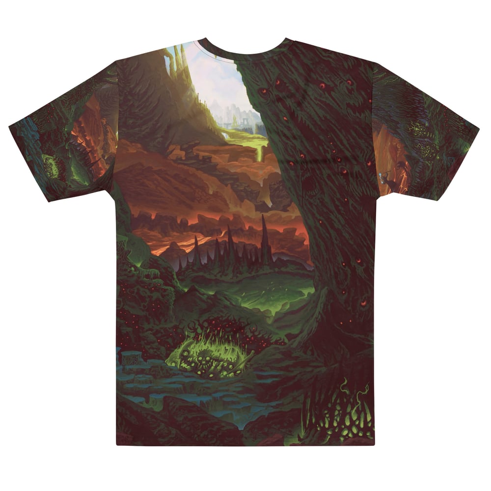 Cavern of Wrath Allover Print T-shirt by Mark Cooper Art