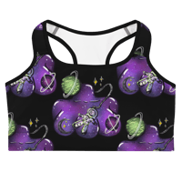 Image 1 of Space Boobies Sports bra