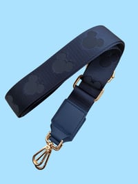 AOP Mouse Embroidered Adjustable Interchangeable Strap | Navy