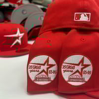 Image 3 of New Era 59Fifty Daily Front Door Red