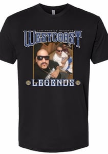 Image of WESTCOAST LEGENDS T SHIRT