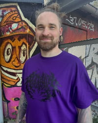 Image 1 of T-SHIRT - Purple/Black