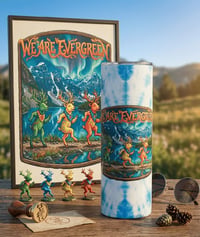 Image 2 of Psychedelic Tie-Dye Tumbler