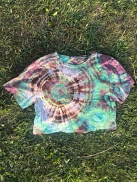Image 1 of geode ice dye baby t-shirt (L)