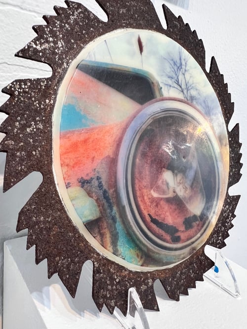 Image of Headlight saw blade- Liz Barick Fall