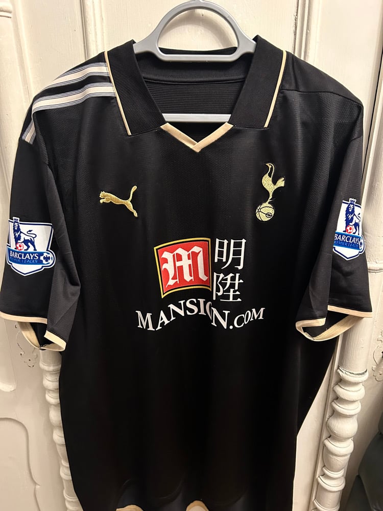 Image of PRE ORDER: Tottenham Hotspur “MODRIĆ 14” 2008/09 Third Shirt + PL patches (XXL)