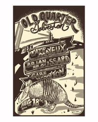 *LIMITED EDITION* M&B Old Quarter (Galveston) Screen Printed Poster 