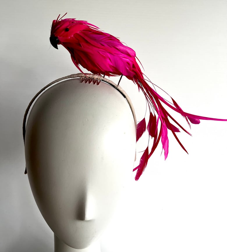 Image of Fuchsia bird. SOLD