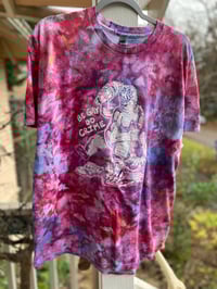 Image 1 of XL Godzilla Be Gay Do Crime Tie Dye Shirt 10