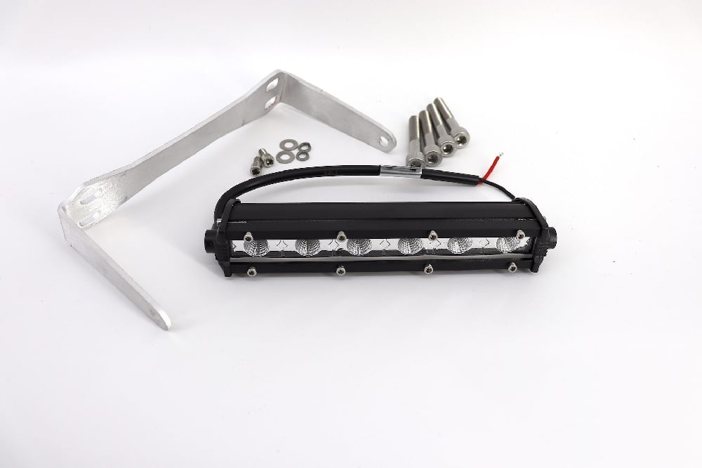 Reckless Honda Ruckus / Chuckus Headlight Bracket and 7"  LED Bar