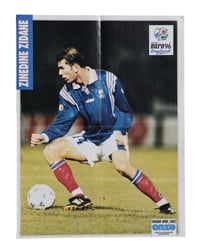 Image 2 of 1996 Zidane / Djorkaeff Poster (2) Onze Mag