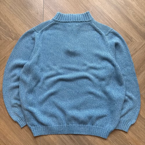 Image of Burberry London 1/4 Zip Up Sweatshirt, Size Large