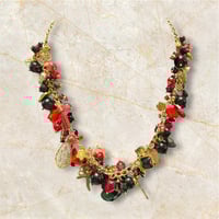 Image 1 of Black & Red Chunky Necklace 