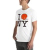 Unisex T-shirt, New York (White)