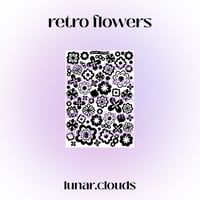 Image 1 of customize your color: retro flowers