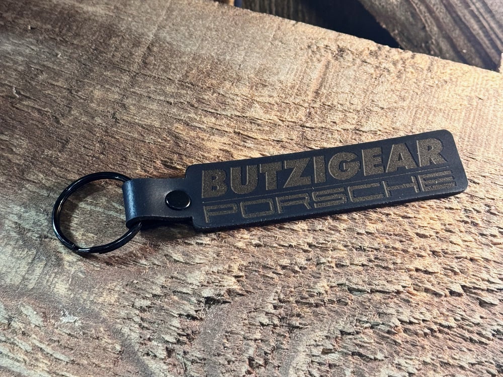 Image of BUTZIGEAR Leather Keychain