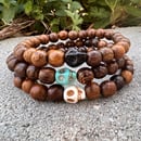 Image 1 of Original Wood Skullie Bracelet