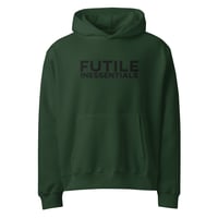 Image 3 of Futile Inessentials Oversized heavyweight hoodie