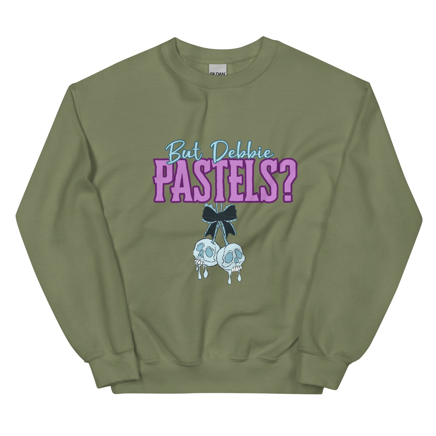 Image of Pastels skulls Unisex Sweatshirt