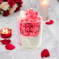 Image 4 of Handmade Valentine's Candle,  8oz Scented Candle 