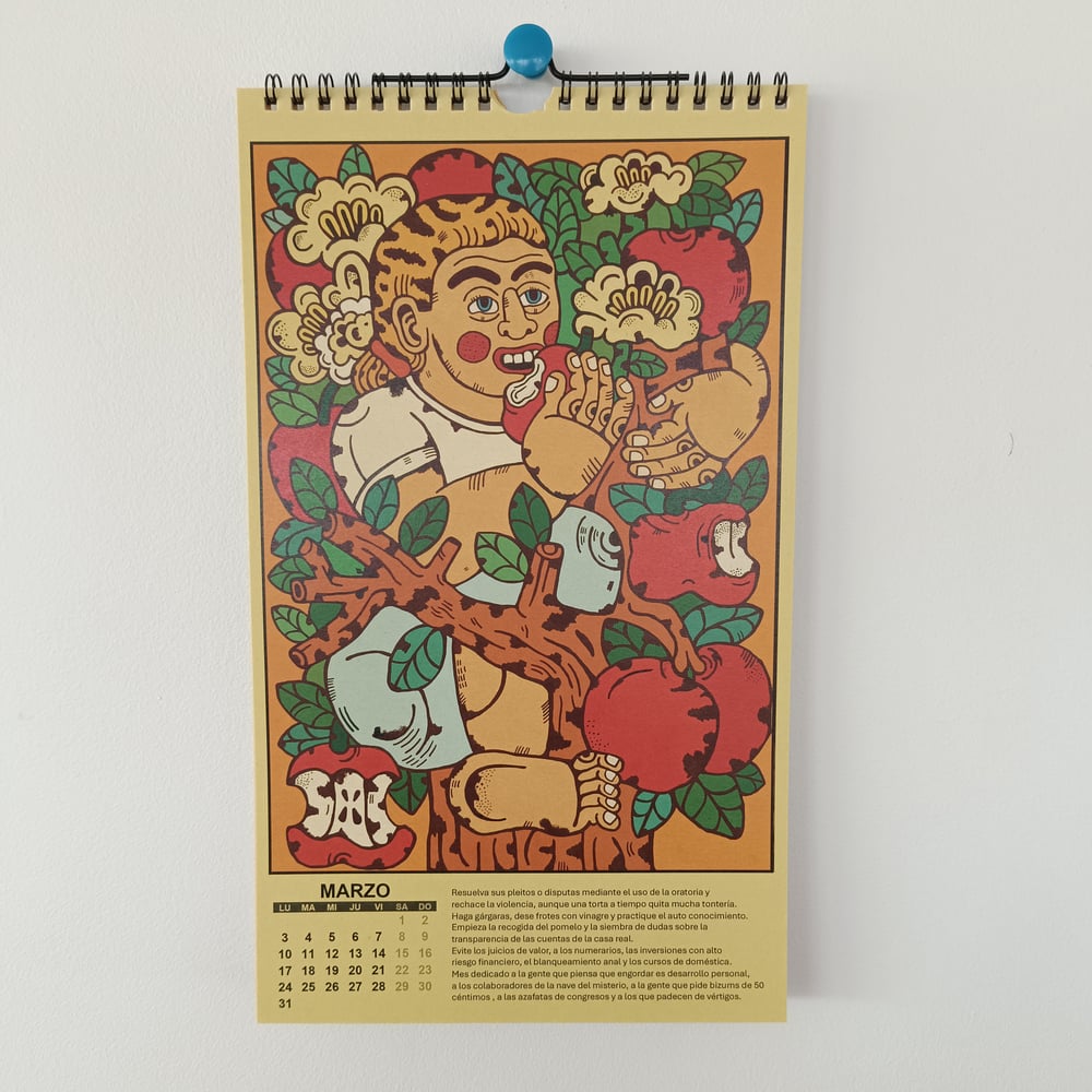 Image of Calendario Percales 