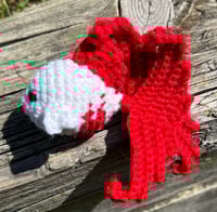 Image 1 of Red and White Goldfish Amigurumi