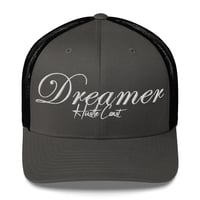 Image 3 of Dreamer Embroidered Trucker Cap with Mesh Back