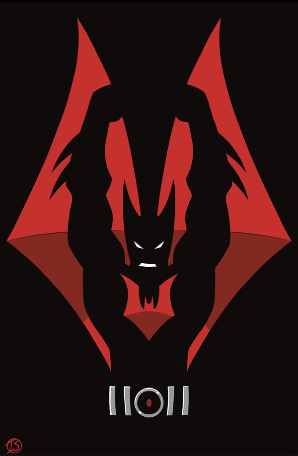 Image of Negative Space Batman Beyond 