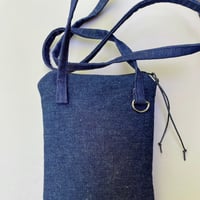 Image 4 of Demin Blue Zippertop Carry Case