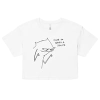 Image 4 of cause a scene Women’s crop top 