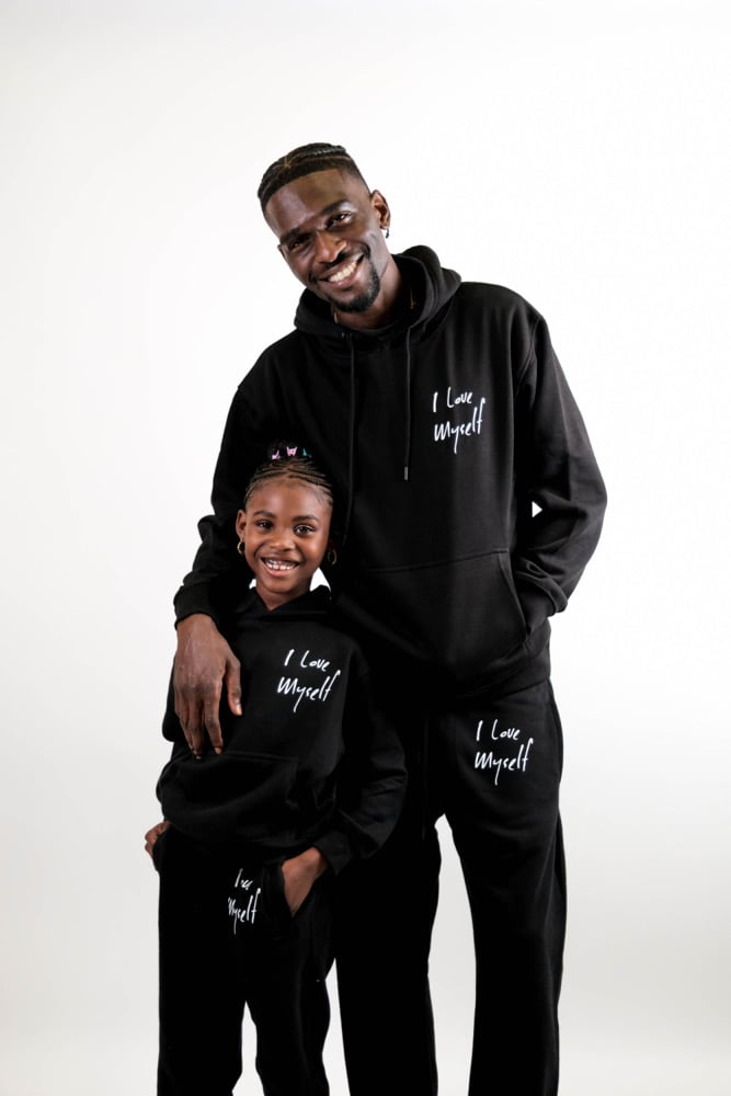 Image of Black Youth ILoveMyself Sweatsuit