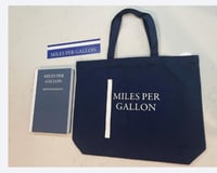 Image 1 of Miles Per Gallon signed + tote bag bundle