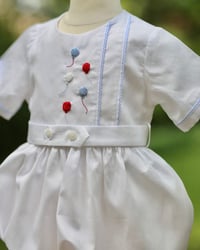 Image 3 of Adley Hand Embroidered Romper 