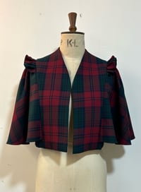 Image 2 of Tartan Shoulder Cape