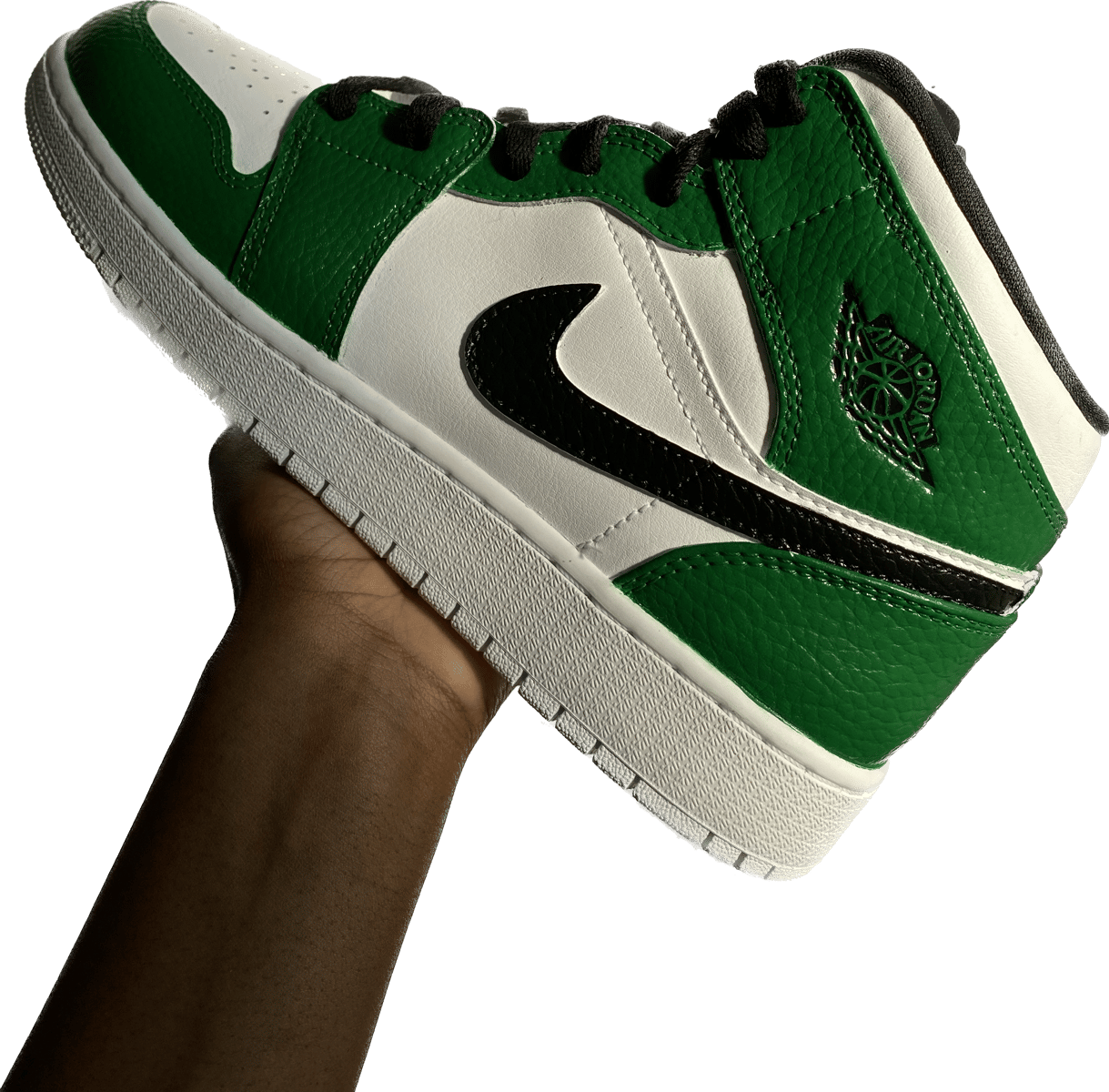 Custom Jordan 1 - Pine Green