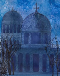 Image 3 of Let The Devil In Original Watercolor 
