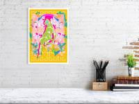 Image 1 of pink green tiger