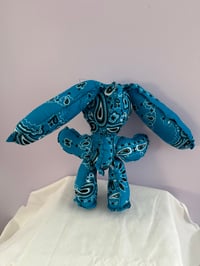 Image 2 of Aqua Bandana Bunny