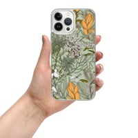 Image 18 of Art Nouveau Inspired Soft Multicolor Boho Floral Sketch Clear Case for iPhone®