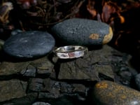 Image 2 of Chunky Hammered  Ring