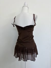 Image 3 of 00s Brown top // M