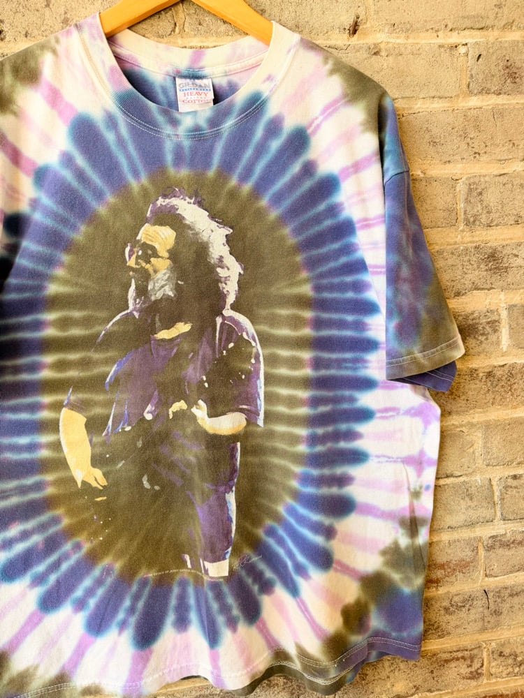 Image of Rare 1996 Vintage JERRY GARCIA GRATEFUL DEAD Tie-Dye Concert Tee, SIZE: XL