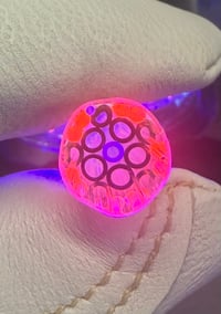 Image 1 of Transparent black red uv