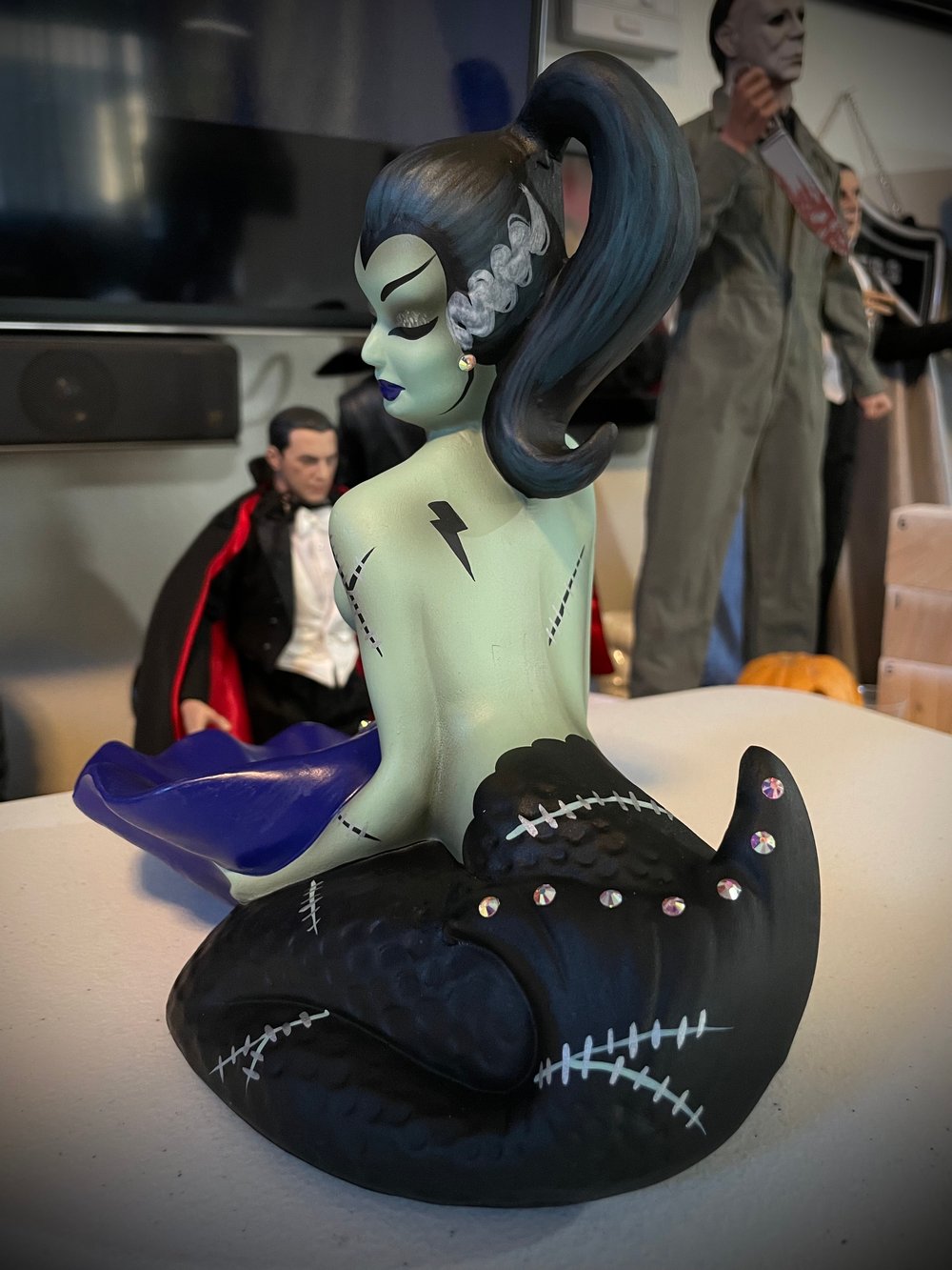 Frankenstein Ceramic Mermaid