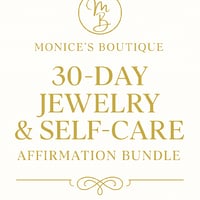 Monicesboutique 30-Day Affirmation & Self-Care Bundle