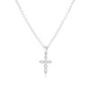 Dainty Mini Cross Pendant Necklace